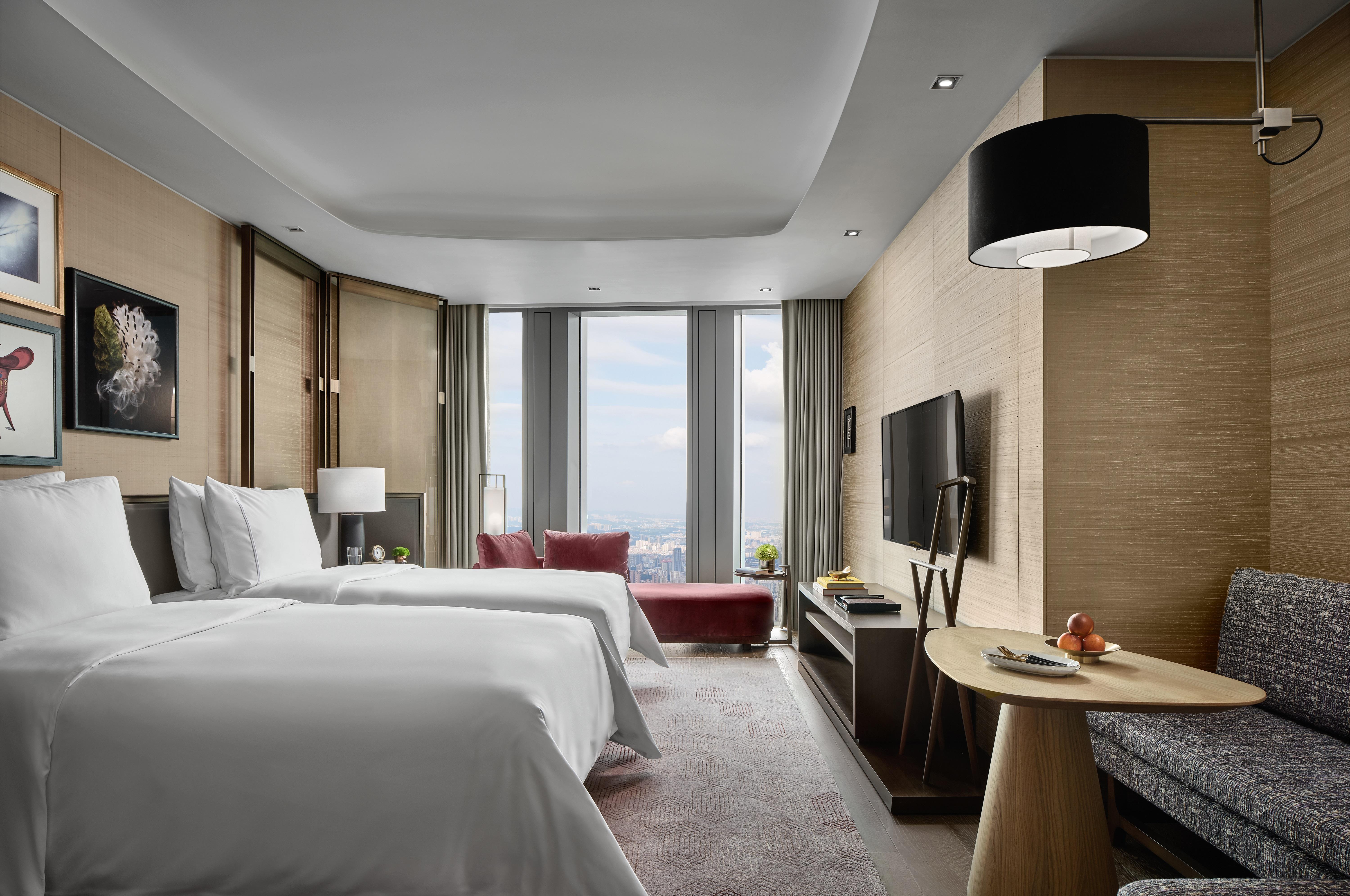 Rosewood Guangzhou, Enjoy Free Shuttle Bus Service Between The Hotel And The Canton Fair Complex During The Canton Fair Kültér fotó