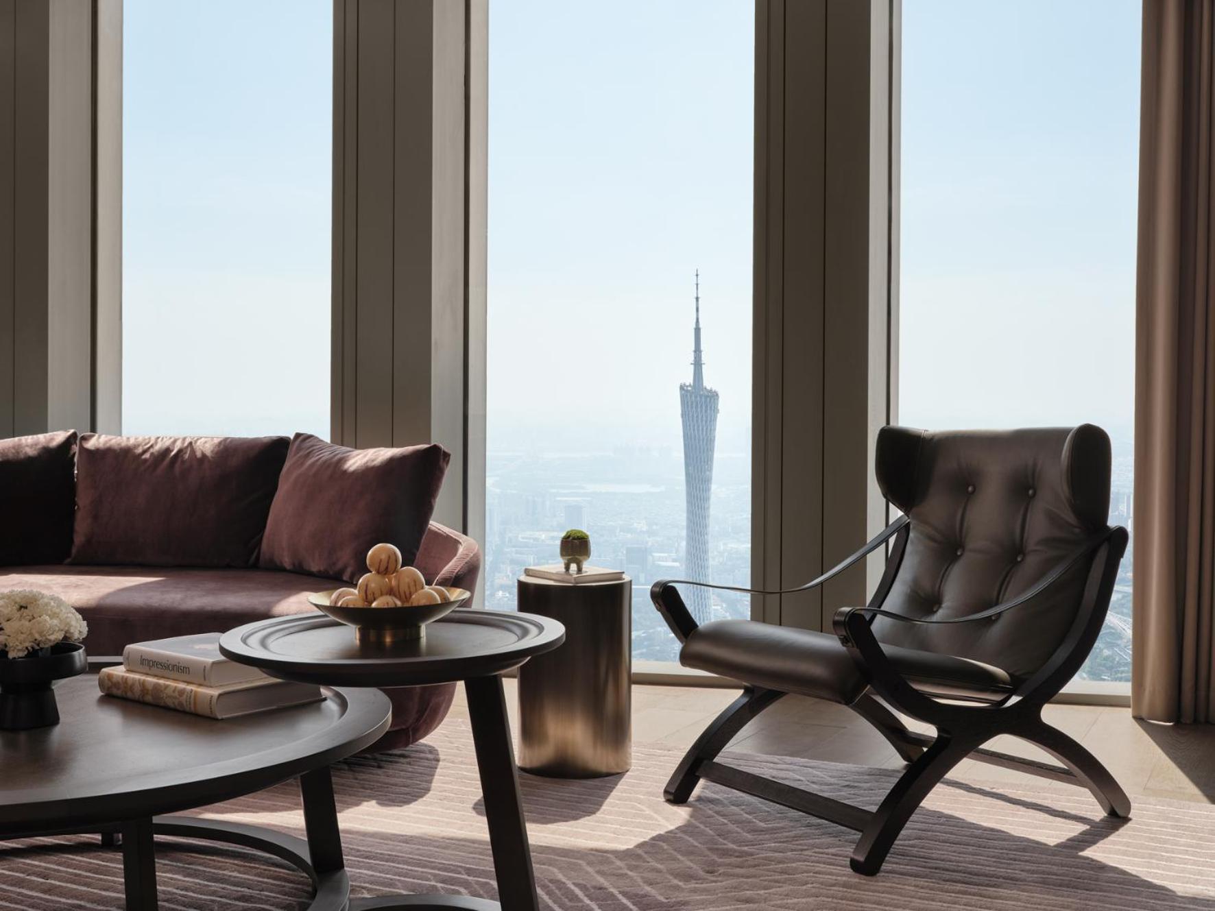 Rosewood Guangzhou, Enjoy Free Shuttle Bus Service Between The Hotel And The Canton Fair Complex During The Canton Fair Kültér fotó