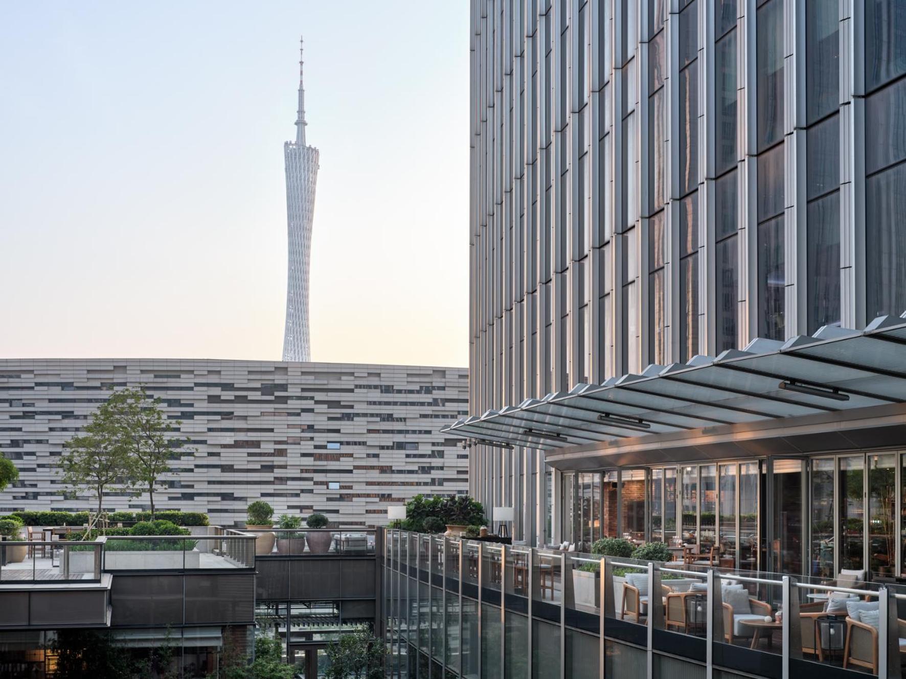 Rosewood Guangzhou, Enjoy Free Shuttle Bus Service Between The Hotel And The Canton Fair Complex During The Canton Fair Kültér fotó